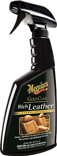 Meguiar's G10916 Gold Class Rich Leather Cleaner & Conditioner - 15.2 oz.