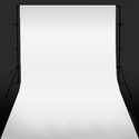 White Photo Studio Backdrop / Background 1.6m x 2m