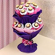 Send tier Ferrero Rocher Bouquet Gifts online