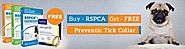 RSPCA Monthly Heartworm Tablets for Dogs + Preventic collar free