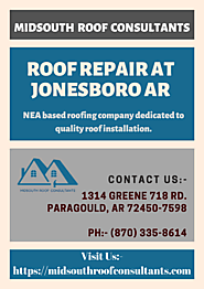 Midsouth Roof Repair And Roofing Contractors At Jonesboro AR