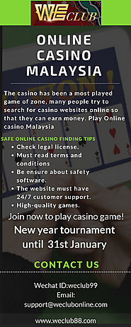 Play online casino in malaysia | People who have an interest… | Flickr