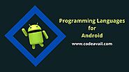 Top 5 Programming Language for Android
