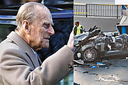 Britain’s Prince Philip escapes unhurt in car accident