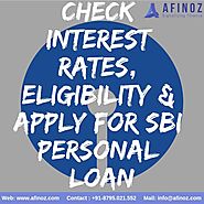 SBI Personal Loan 2019 - Lowest Interest Rate, Check Eligibility, Apply