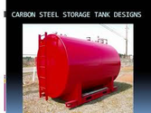 Carbon Steel Storage Tank Manufacturers -Crystal Engineering Systems