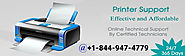 Techincal Support for HP Printer : +1-844-947-4779