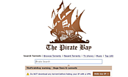 Unblocking the content offered by The Pirate Bay