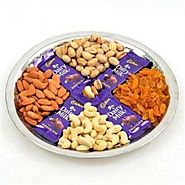 DRY FRUITS AND DAIRY MILK HAMPER Same Day Delivery