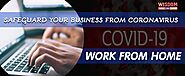 Safeguard your Business from Coronavirus – Work from Home - Wisdom IT Solutions