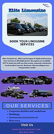 Book Your luxurious Limousine Services
