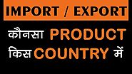 How to Select Product and Country | Start Import and Export