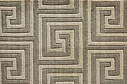 Custom Rugs Machine Made Mediterranean Labyrinth Labyr Kafe-B | Oriental Designer Rugs