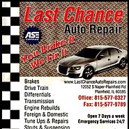 Last Chance Auto Repair Automotive Repair Shop in Plainfield, IL