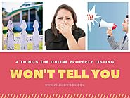 Hidden Things in an Online Real Estate Listing to Look For