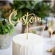 Let Your Personalized Cake Toppers Tell Your Story – Sheet Plastics – Medium