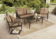 Patio Furniture Sets. This Patio Furniture Sets The Style. This Cushioned Conversation Patio Furniture Set Makes The ...