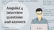 Angular 4 interview questions and answers | Complete 2019 guide