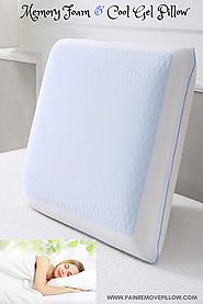 Best Cooling Pillow - Instant Cooling and Comfort, Soft, Double Sided Reversible Pillow #bestcoolingpillow #memoryfoa...