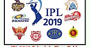 IPL 2019 Ka Time Table Schedule - Complete Details for Indian Premier League Season 12