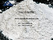 Talc powder for paint industry