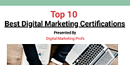 Top 10 Best Digital Marketing Certifications