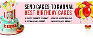 Send Cakes to Karnal | 50% OFF | Order Online Delivery @ 349/- Sameday