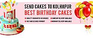 Send Cakes to Kolhapur | 50% OFF | Order Online Delivery @ 349/- Sameday