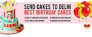 Send Cakes to Delhi | 50% OFF | Order Online Delivery @ 349/- Sameday