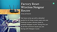 Reset Netgear Router 1 (888) 399 0817 Restore to Default Settings