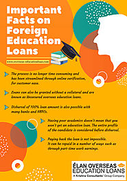 Facts about the Foreign Education Loan