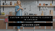 kitchen cabinets design and closet in Chicago