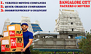 Top 65 Verified Packers and Movers Bangalore Agency- Best Choice Compare 4 Quotes