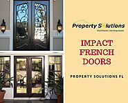 Hurricane Impact Resistant French Doors
