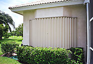 Hurricane Accordion Shutters to Protect Your Home