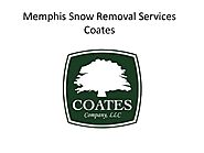 Memphis Snow Removal Services Coates