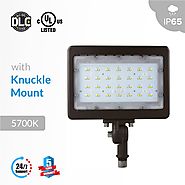 LED Flood Light; 50W Knuckle Mount ; 5700K ; Bronze – LEDMyplace