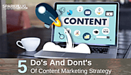 5 Do's and Don'ts for a Successful Content Strategy in 2019