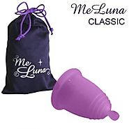 MeLuna Classic XL Menstrual Cup with Ball Handle
