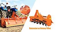 Rotavator: Tractor Rotavator Advantages