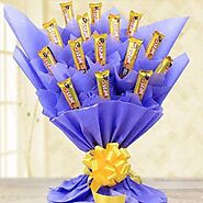 Christmas Chocolate Bouquet Online - OyeGifts