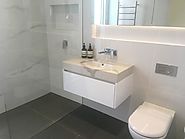 How is the bathroom renovation process done?
