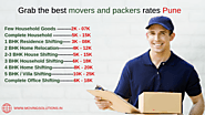 Grab the best movers and packers rates Pune & experience the excellence transit