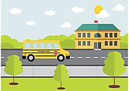 School Bus Painting