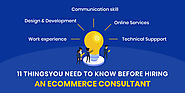 What Things to Look at before You Hire an E-commerce Consultant?
