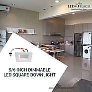 Buy Dimmable LED Square Downlights Online