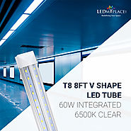 Best T8 8ft V Shape LED Tube Lights on Sale