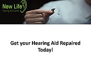 Get your Hearing Aid Repaired Today! by newlifeaid