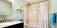 Shower curtain: How do you use a shower curtain for the bathroom?