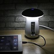 Buy Mushroom LED Lamp with Multiple Device Charging Dock Online Trendia